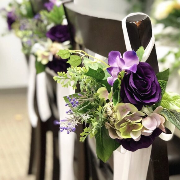 Other - Aisle Chair Decor for Wedding Ceremony (6 total)